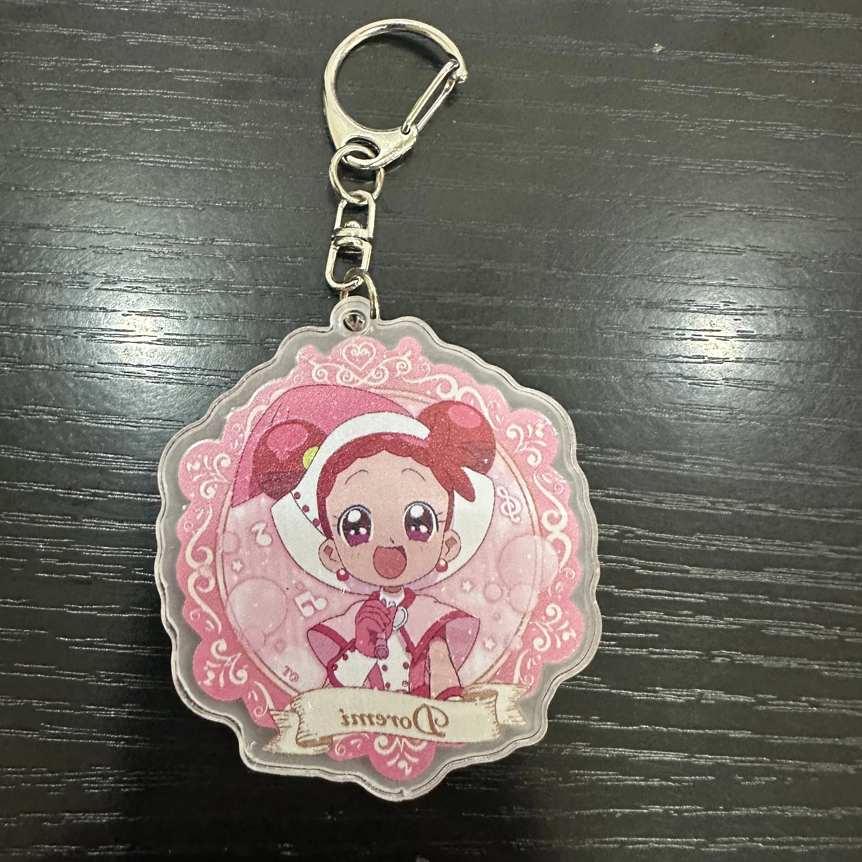 6CM Anime Magical DoReMi Figures Harukaze DoReMi Fujiwara Hazuki Cosplay Acrylic Keychains Cute Bag Accessories Fans Gifts