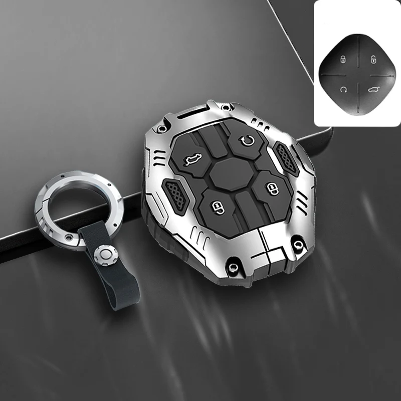 For Chery Jetour DASHING X-1 Plus DTC 2022 2023 Zinc Alloy Car Key Case Car Remote Key Protection Shell Fob