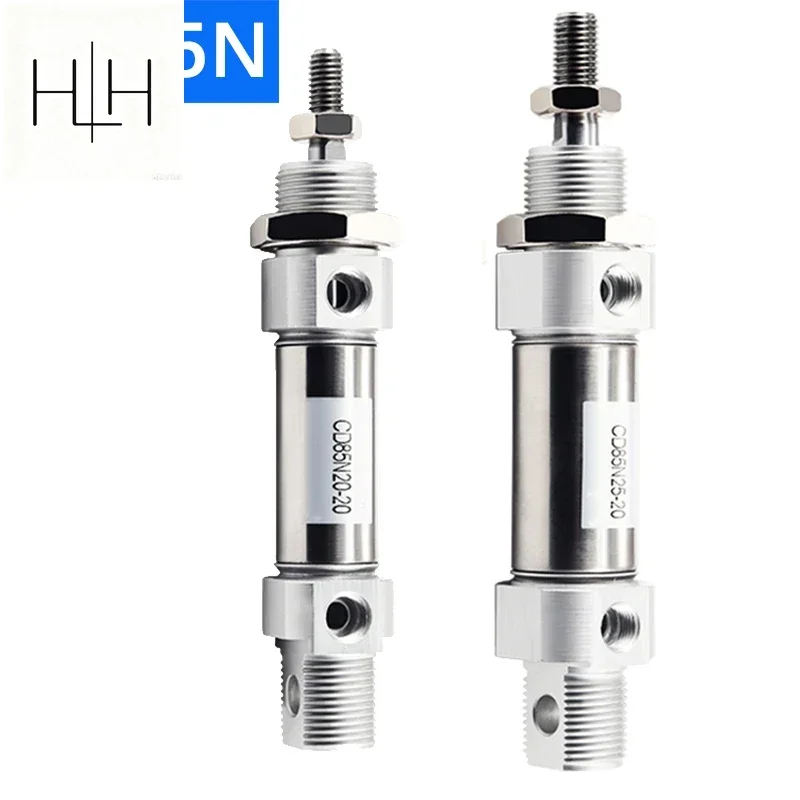 HLH CD85N10/16/20/25-15X30X40X60X75X80X100-Cv Stainless Steel Double Acting Mini Pneumatic Air Cylinder Piston