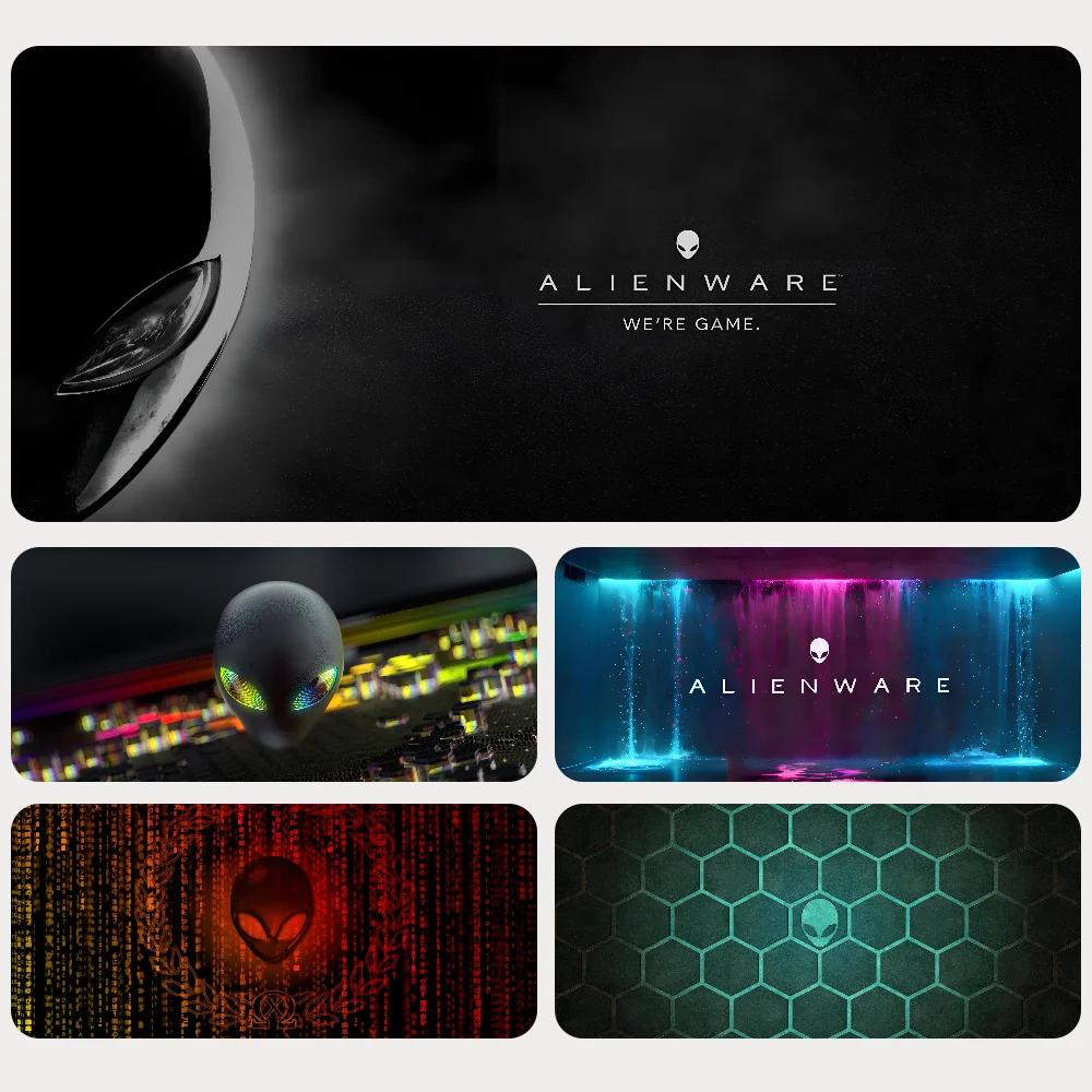 

Alienware Gaming Mousepad Mouse Mat Desk Mat With Pad Gaming Accessories Prime Gaming XXL Keyboard Pad Padding Mat