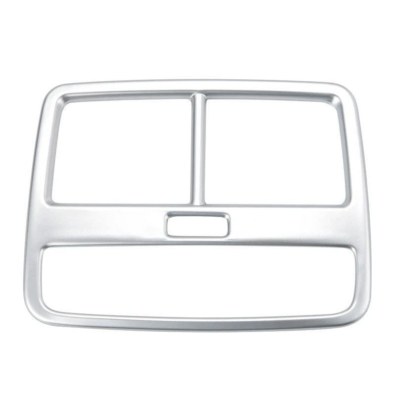 For Audi A4 A5 B9 F5 2016-2019 1 Pcs Rear Air Conditioning Vent Outlet Frame ABS Chrome Trim Strip Decorate Cover Accessories