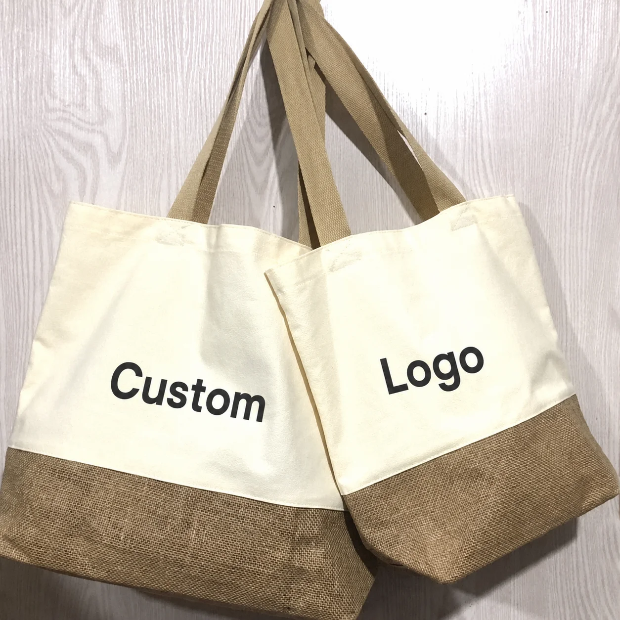 

DIY Customizable Canvas Tote Bag Solid Color Handheld Sail Bag Casual Eco-friendly Handbag for Daily Use Shopping Commute Bag