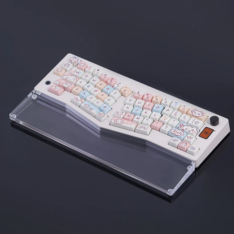 Imagem -02 - Mifuny Alice-descanso de Pulso Acrílico Ergonômico e Transparente para Teclado Mecânico Confortável Abm066 Alice67