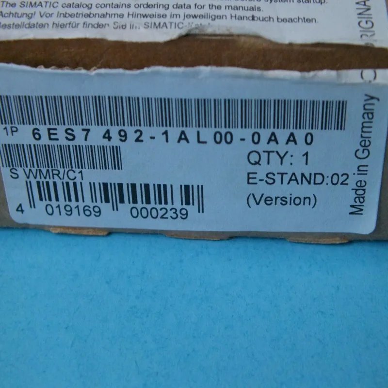 Módulo 6ES7492-1AL00-0AA0 En existencia