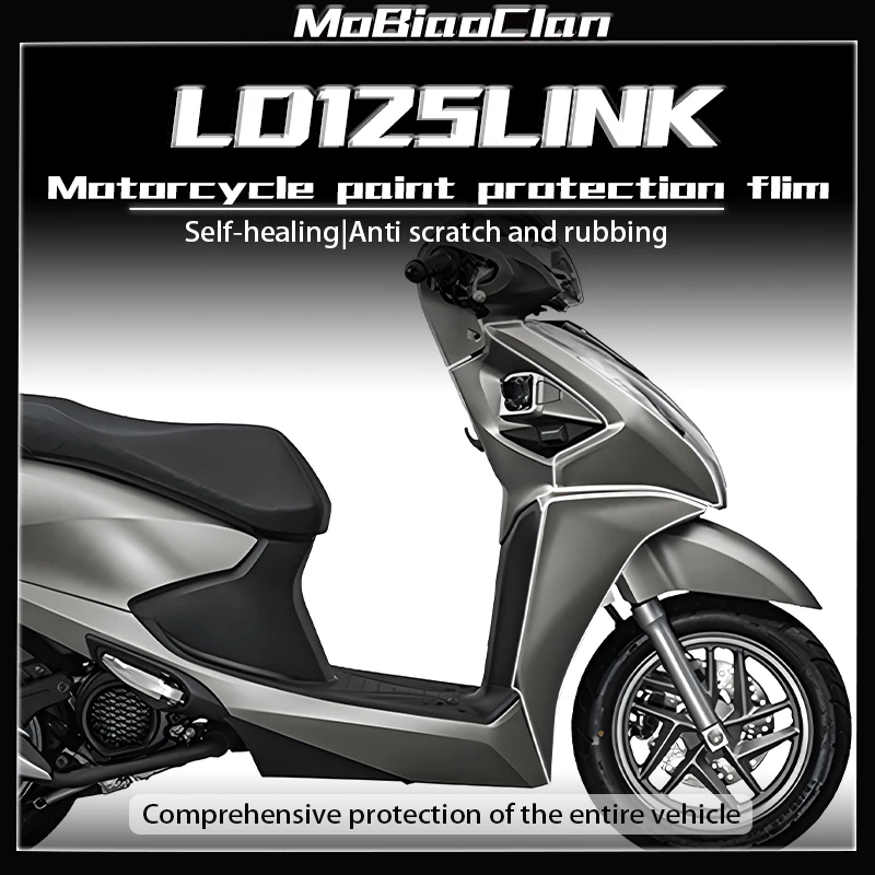 Para Honda LD125LINK LD125 LINK ld125link 2024 cubierta Invisible del coche película protectora del cuerpo película transparente accesorios de modificación