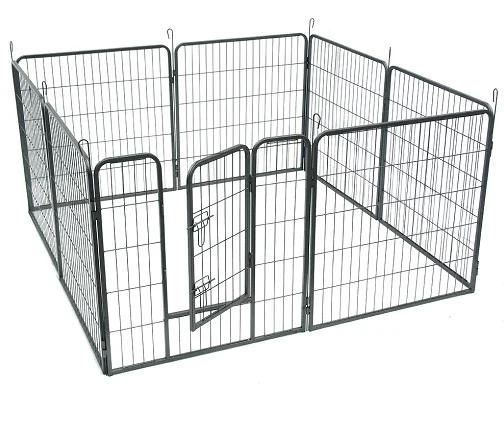 Large Cheap Outdoor/indoor Portable Metal Steel Fencing Pet Puppy Dog Fence