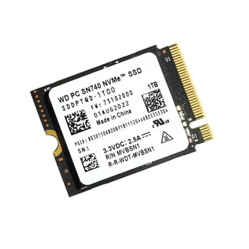 SN740 SSD 2TB 1TB 512GB Hard Drive M.2 2230 NVMe PCIe Gen 4x4 Solid State Drive for pc Laptop