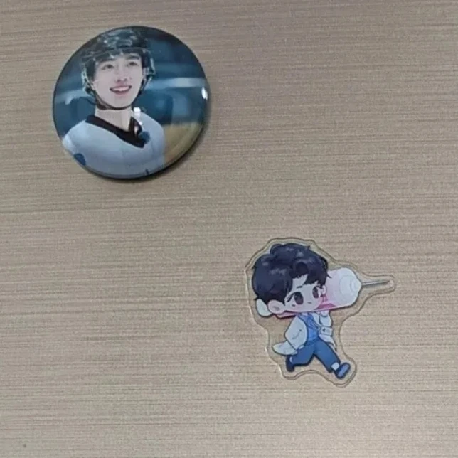 

Xiao Zhan's new drama "Small Town Good Formula" is accompanied by cartoon creative support, acrylic cute refrigerator stickers,