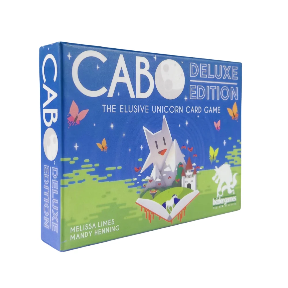 2 estilos cabo inglês edição de luxo cartão de jogo de tabuleiro 2-4 koa adulto e infantil reunião jogo de tabuleiro presentes de festa de feriado