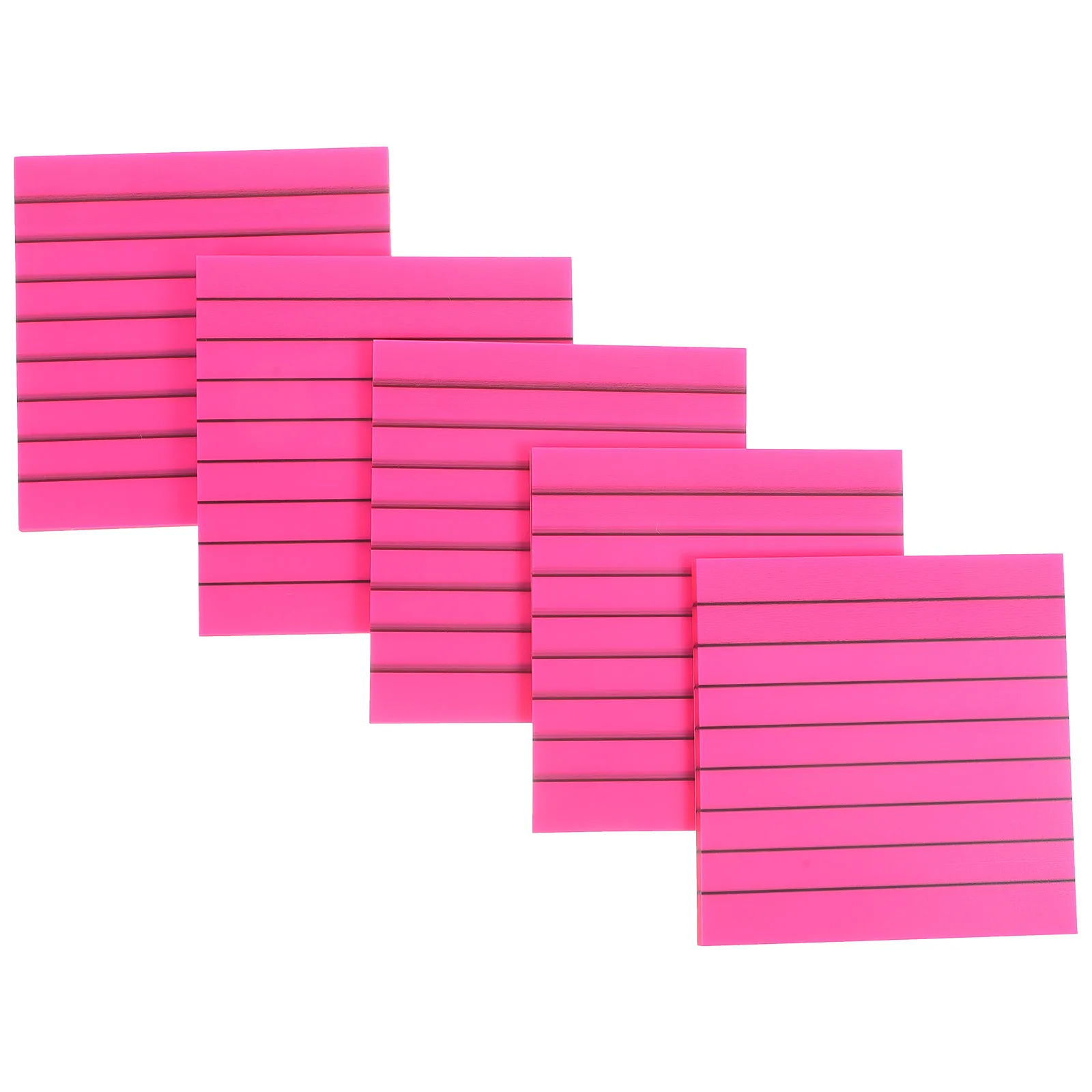 5 قطعة لوحات مذكرة صنعة جيدة شبه شفافة ذاتية اللصق ملاحظة ملصقات لمكتب المنزل الاستخدام اليومي المحمولة المدمجة #4