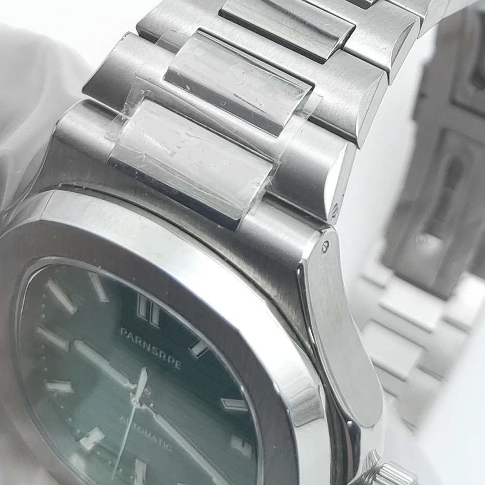 39 مللي متر جودة عالية الياقوت الزجاج تاريخ أربعة ألوان صالح 8215 حركة الحالة ل 29.8 مللي متر الطلب 5ATM مقاوم للماء