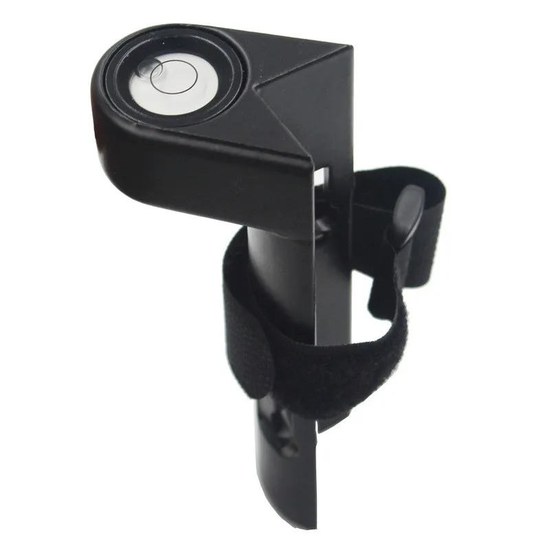 Imagem -06 - Ângulo Direito Espírito Nível Bolha Montagem Strap Buckle Óptica Niveler Portátil para Centring Rod Fibra de Carbono Pólo