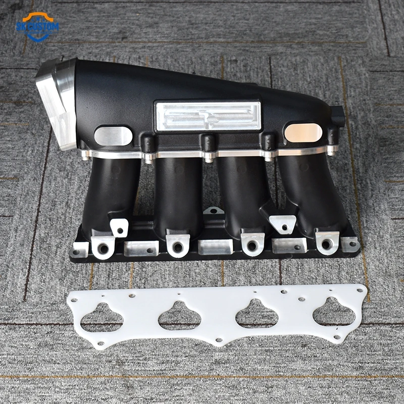 【Hot Selling】For   K Series K20A K20A2 K20A3 K24A1 K24A4 Aluminum Alloy Race Patter Intake Manifold Suitable
