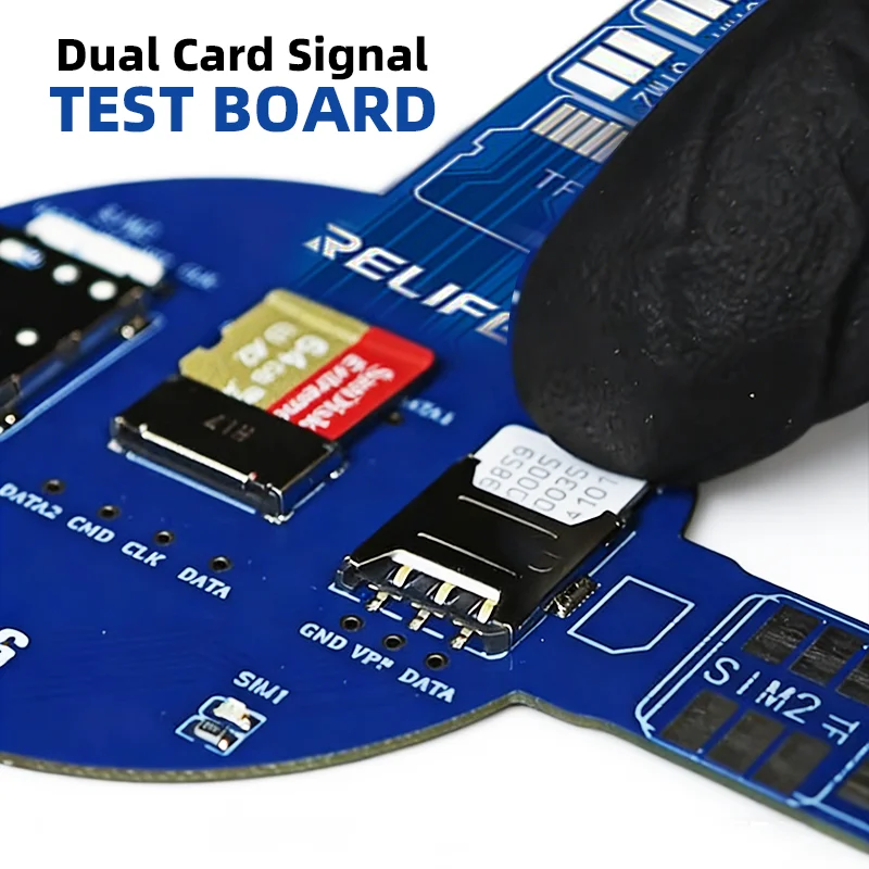 RELIFE XA6 Multi Function Card Test Tool for iPhone and Android Phones Supports for Network Fault Diagnosis