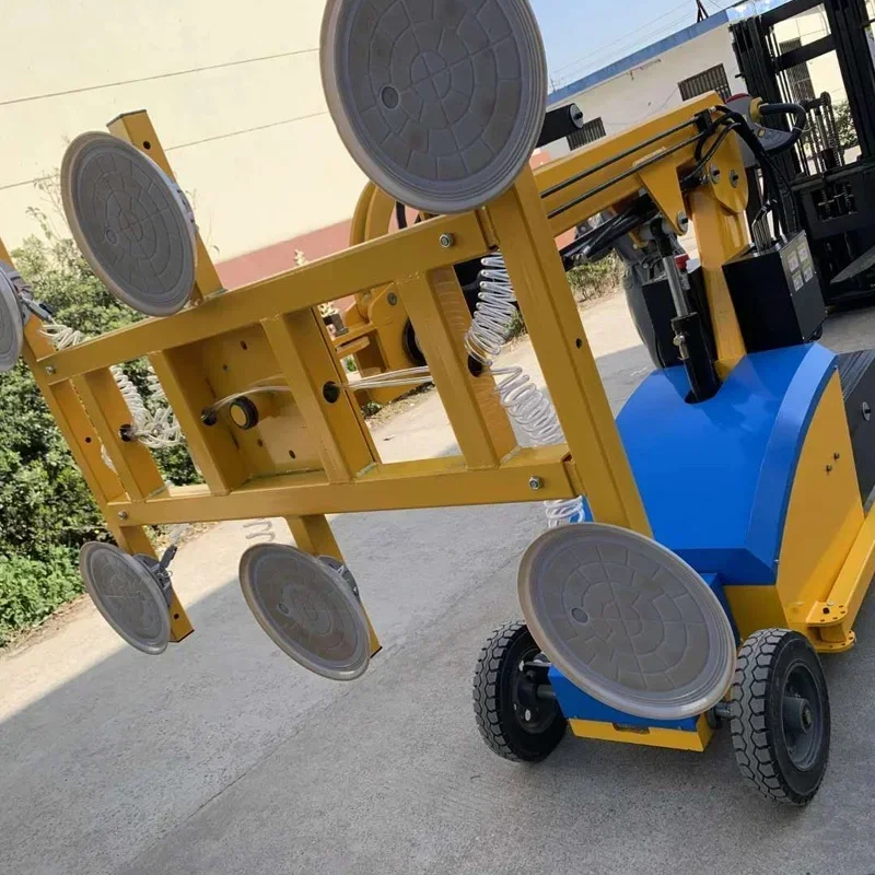 Customized 800kg All Terrain Robot Electric Suction Cup Glass Vacuum Lifter Glass Installation Robot Glass Vacuum Robot Lifte