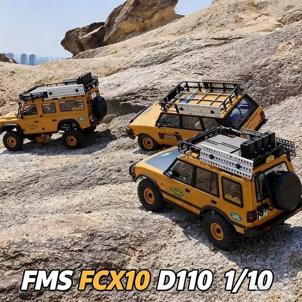 

FMS FCX10 D110 1/10 RC Electric Remote Control Rock Crawler - Suitable for Adults and Children Off - Road Model Car