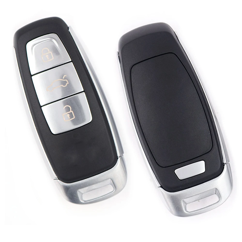 Yiqixin Originele Smart Key Shell Vervanging Voor Audi A6 C8 A7 A8 Q8 2017 2018 2019 2020 Keyless Go Voor start Motor Systeem Nieuwe