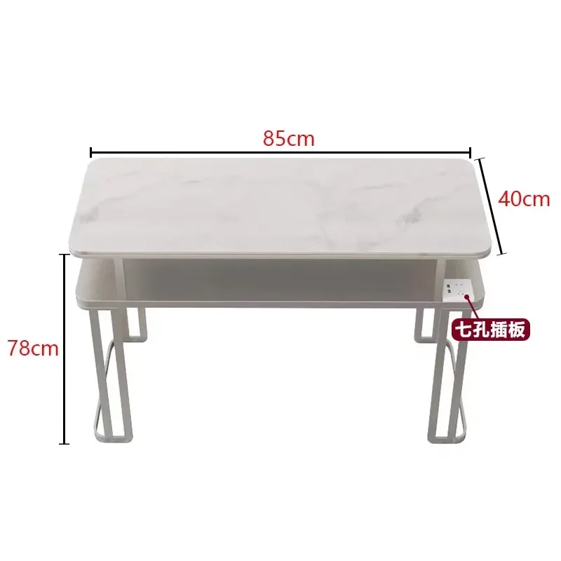 Luxury Unique Simple Nail Tables Minimalist Nail Table Manicure Space Saving Nageltisch Mit Absaugung Salon Furniture