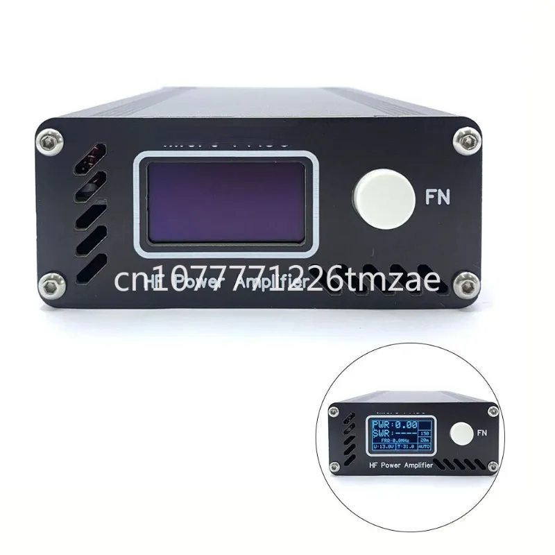 OLED Screen Intelligent Portable Short Wave Power Micro PA50 50W 3.5-28.5MHz High Frequency Power Low Pass Filter 1.3