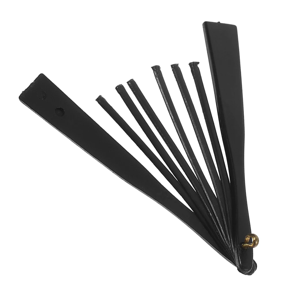 

Mini Folding Fan Frame Foldable Handheld DIY Plastic Ribs Craft Material Repair Kit for Kids Party Favor
