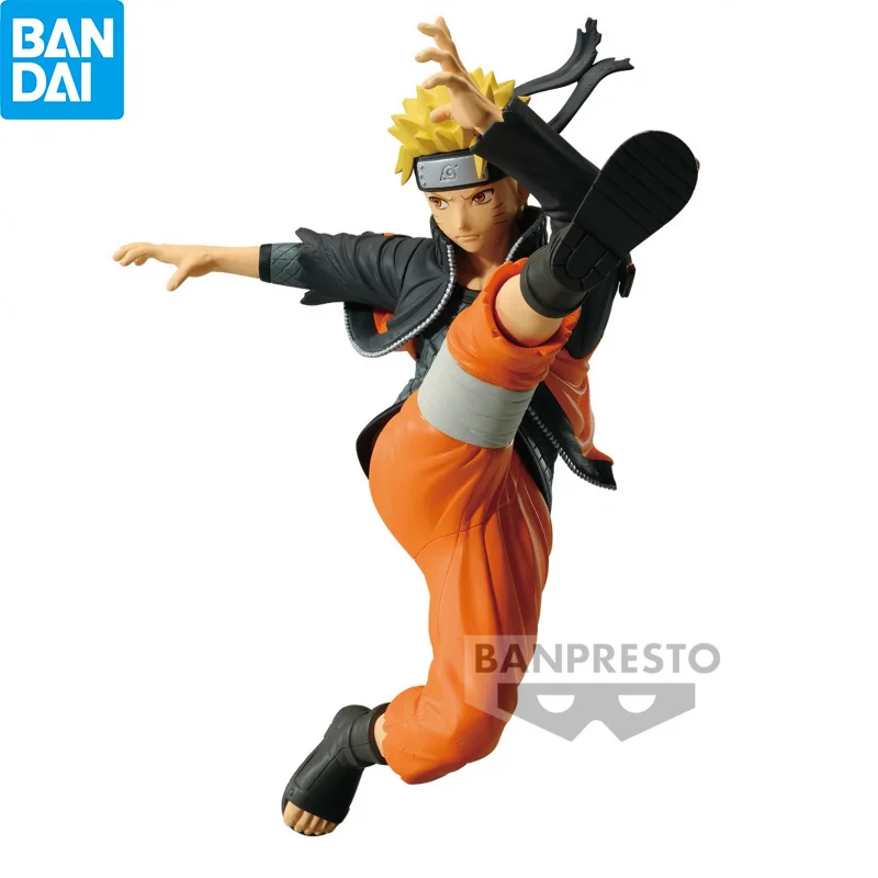 

Bandai Vibration Stars Naruto Uzumaki Naruto 4 14cm Figure Anime Action Model Collectible Toys Gift