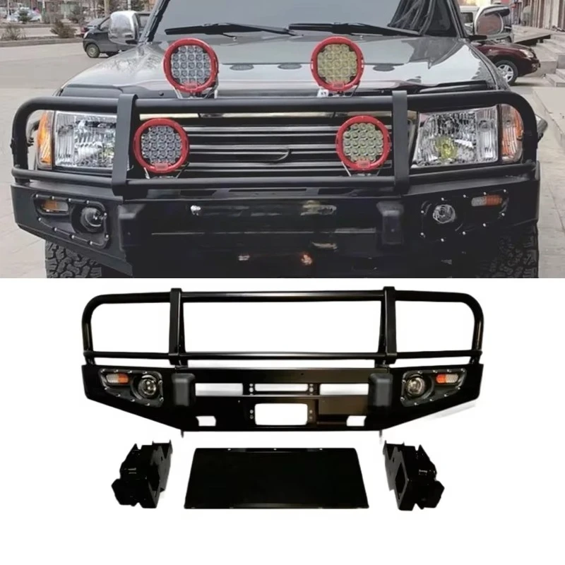 Pare-chocs avant et arrière pour Land Cruiser Prado LC100, accessoires tout-terrain, pièces automobiles, barre de taureau
