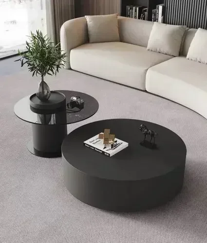 

Журнальный столик Стол для гостиной Гнездовой аккуратный круглый журнальный столик Центральные столы Гостиная Балкон Orta Sehpa Мебель для комнаты