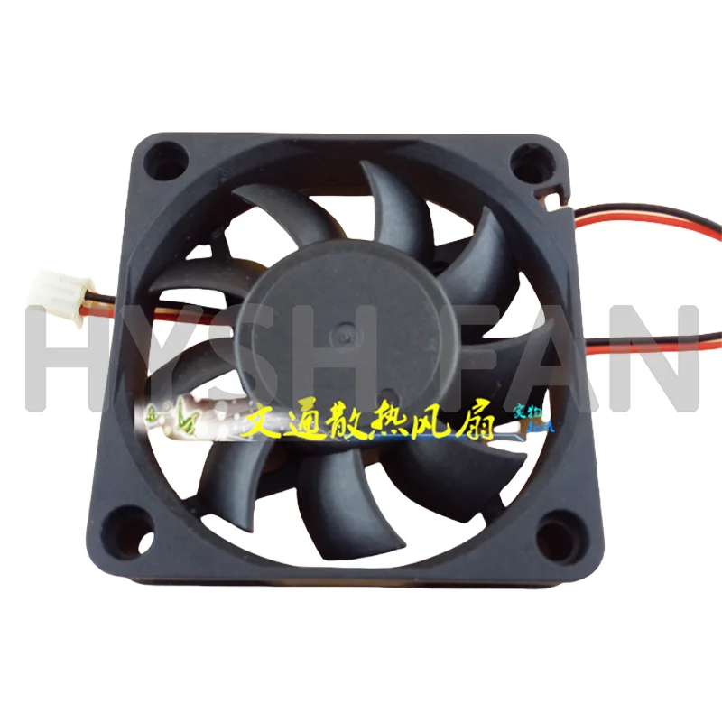 Ventilador de refrigeração de 2 fios, 6cm, 6015, dc24v, 12v, 0.10a, fsy65s24l