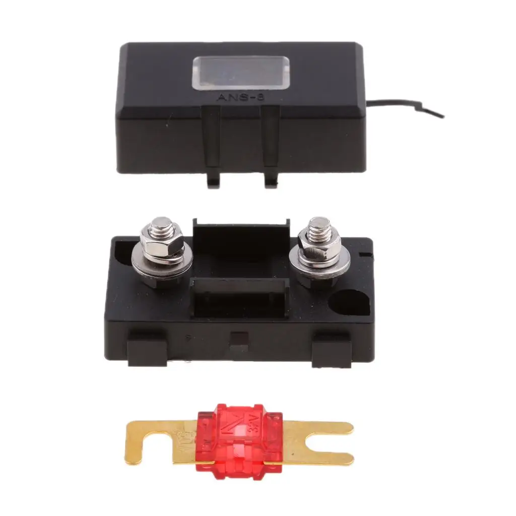 Automotive ANS Fuse Holder Fusebox Block for RV Golf Cart Electrocar