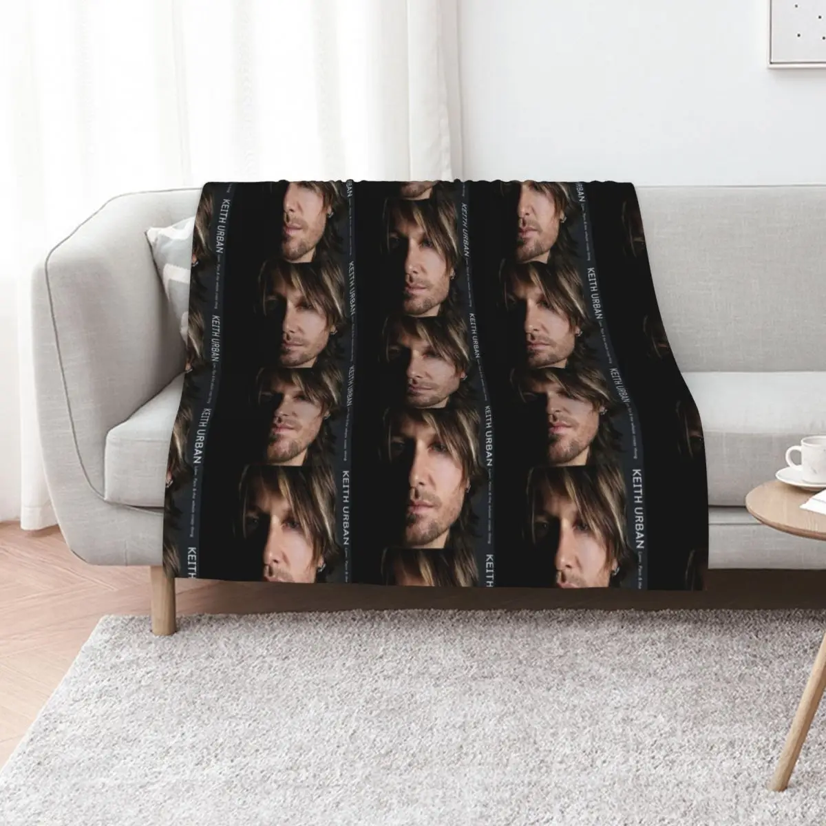 Keith Urban tour kel4 2019 Throw Blanket Cute Plaid Thermals For Travel Warm Large Picnic Furrys Blankets