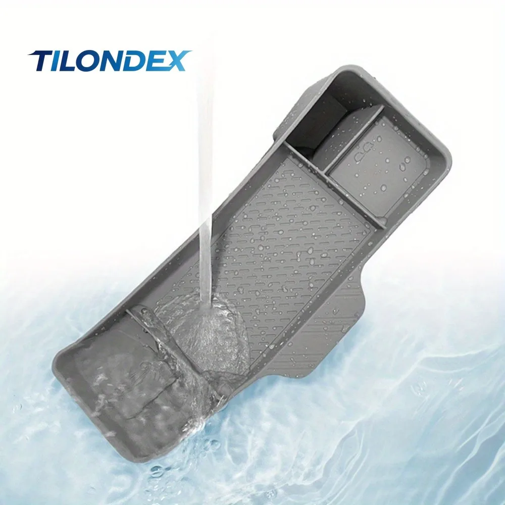TILONDEX Premium Silicone Dashboard Organizer Tray for Tesla Model 3 Highland 2024-2025 & Model Y Juniper 2025 ETC Holder - view 3