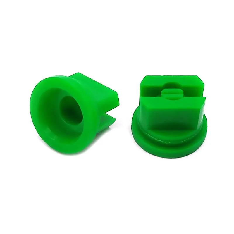 10 agricultural spray nozzles (TP heads), 110° angle, suitable for weeding in farmland and orchards, made of TPU/POM plastic.