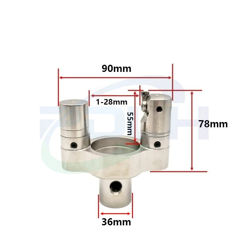 1PCS EWN Adjustable Fine Boring Head 1-130mm CBH Precision Boring Tool for CNC Milling Machine Outer Diameter Boring