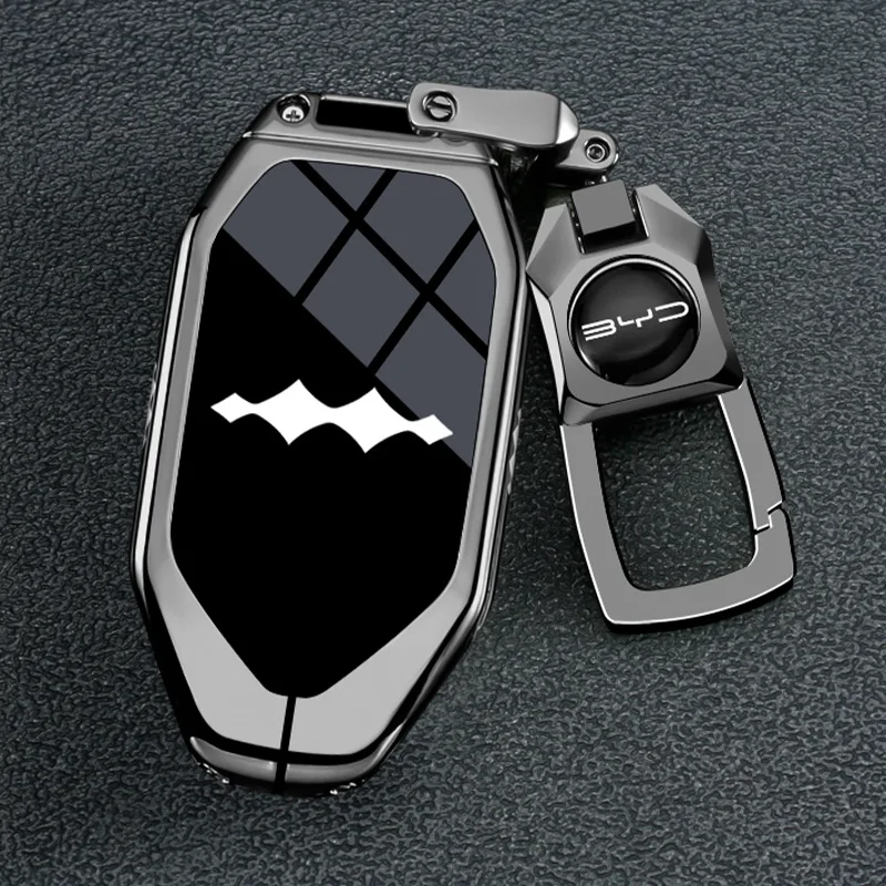 Premium Zinc Alloy Key Cover Case for Fang Cheng Bao 5/8 Zhiyong Flagship 6-Seater/7-Seater (2025) - Protective Key Fob Shell