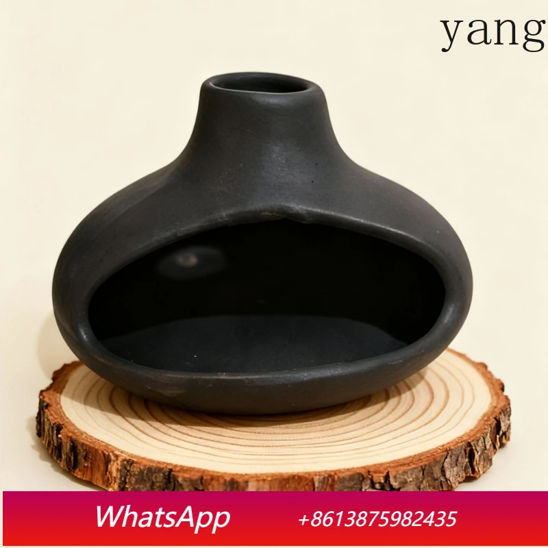 

LTT ceramic smoked fireplace niche high-end ceramic incense burner household ornament
