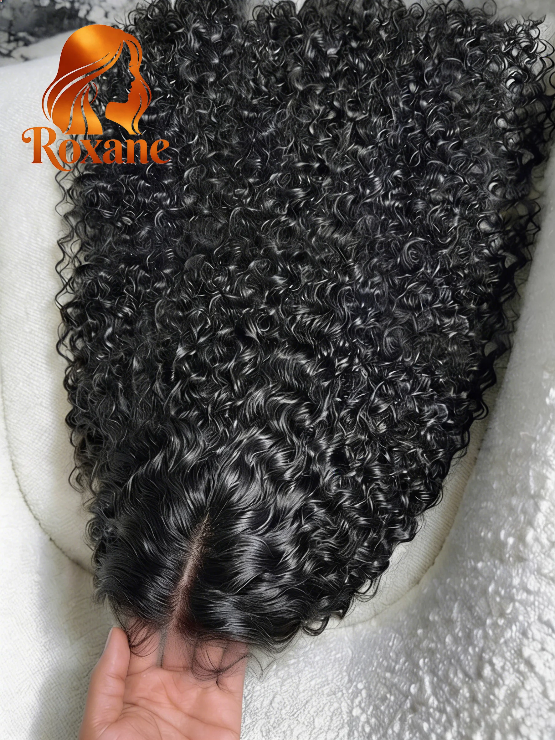 

Парик из натуральных волос Roxane 30-40 дюймов, с волнистой текстурой, 13x4, 13x6, HD Lace Frontal, Deep Wave, Remy, плотность 220%, для женщин