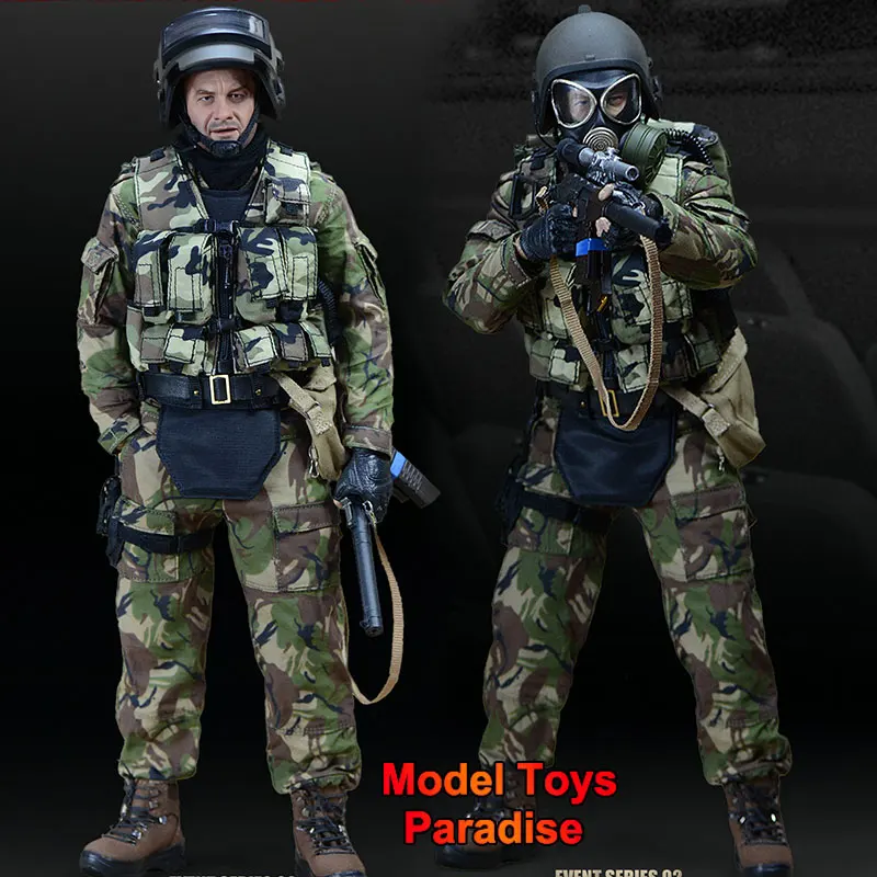 

UJINDOU UD9012 1/6 Men Soldier Security Agency Special Force Full Set 12inch Action Figure Collectible Toys Gifts