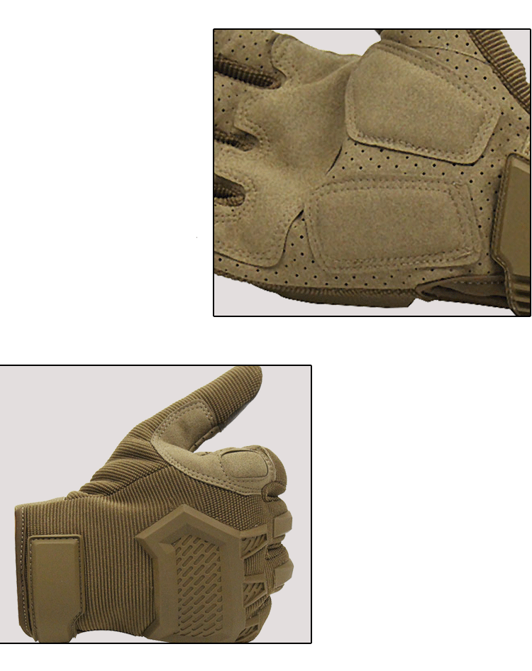 Touch Scree Taktische Handschuhe Herren Paintball Airsoft Outdoor Sport Schießen Wandern Rennen Polizei Vollfingerhandschuhe – Detail 12