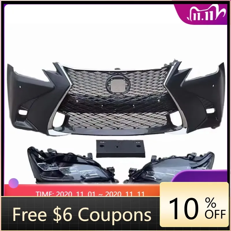 

High quality and reliableFacelift Bodykit Grille Front Bumper Set for Lexus Gs Gs250 Gs300 Gs350 Gs400 Gs450 2012-2