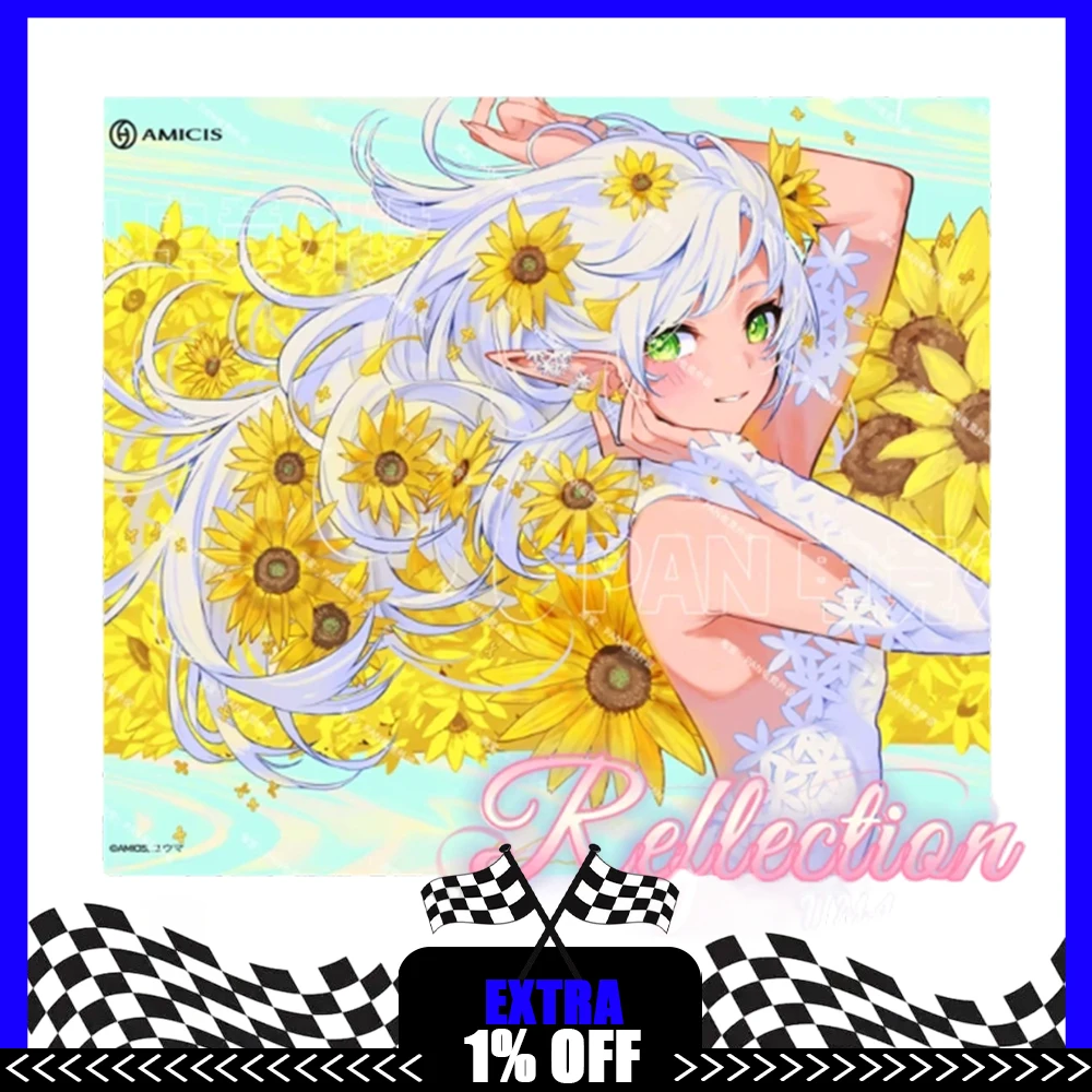 PAN Esports amicis X Reflection Replicated Glass Mousepad Smooth Speed Mouse Pad Covering Primer For Valorant Pc Accessories