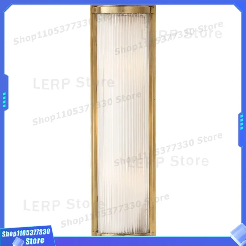 Modern LED Glass Wall Lamp for Bedroom Bathroom Decorative Indoor Lighting Fixture Contemporary Bedside Sconce Light Home