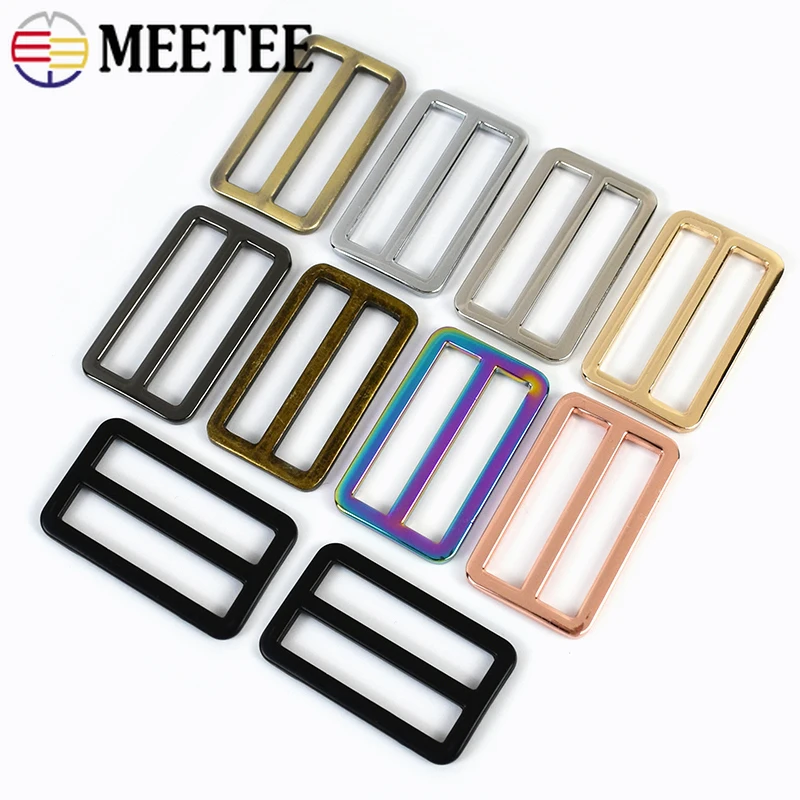 100Pcs Metal Ring Buckles for Bag Strap Webbing Dog Collar Belt Buckle Clasp Handbag Chain Adjuster Loops DIY Accessories