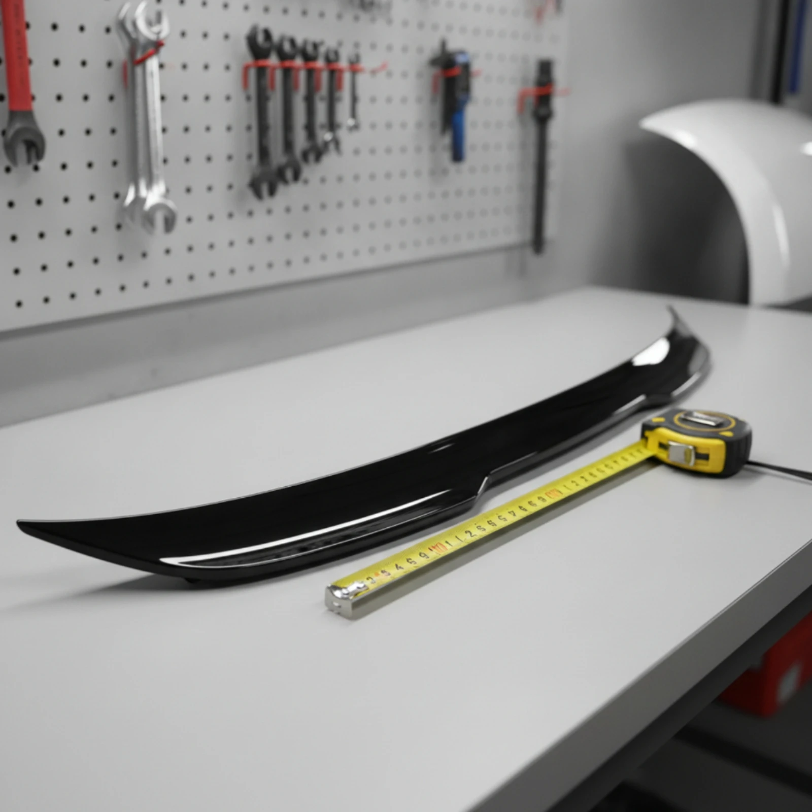 Rear Trunk Spoiler Streamlined Rear Trunk Spoiler Wing Lip Car Part Easy Install High Strength for Exterior Upgrade