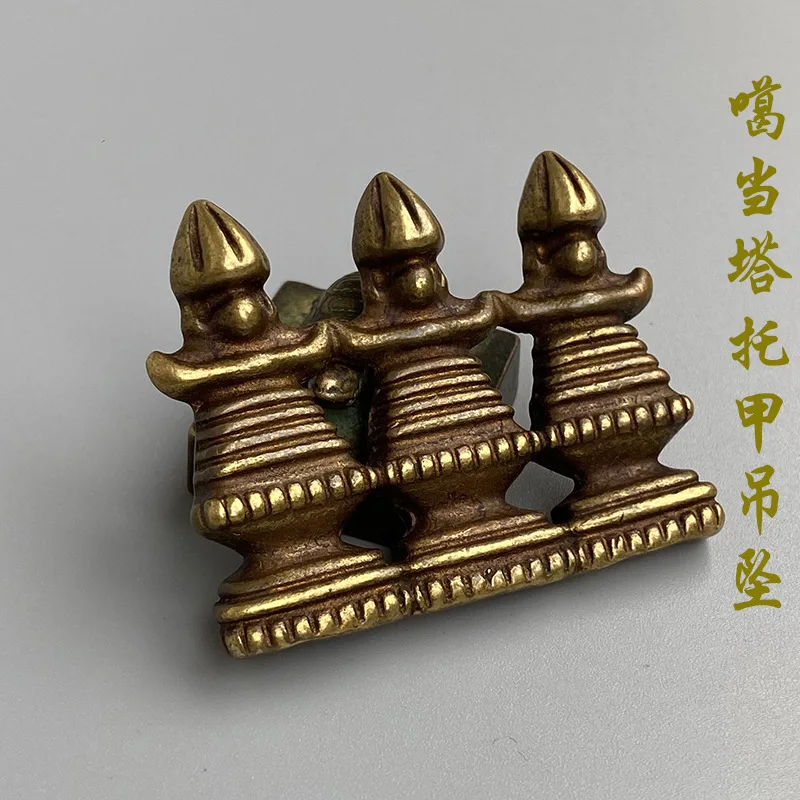 

Tibetan Legend Black Paint Ancient Craft Tiantian Nail Holder Karma Tower Tibetan Style Seiko Imitation Old Replica Karma Tower