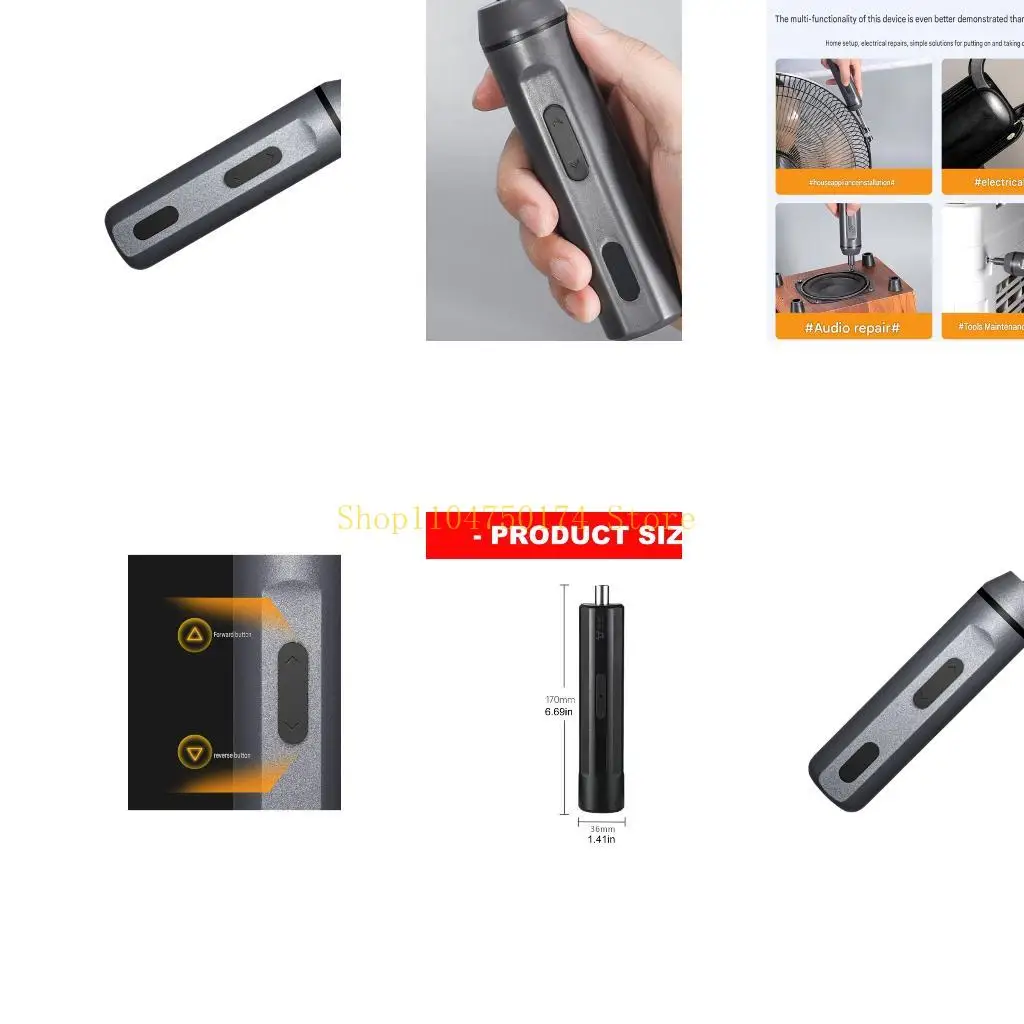 High Speed 220RPM Electric Screwdriver For Efficient Furniture Setups And Repairs Top Sale