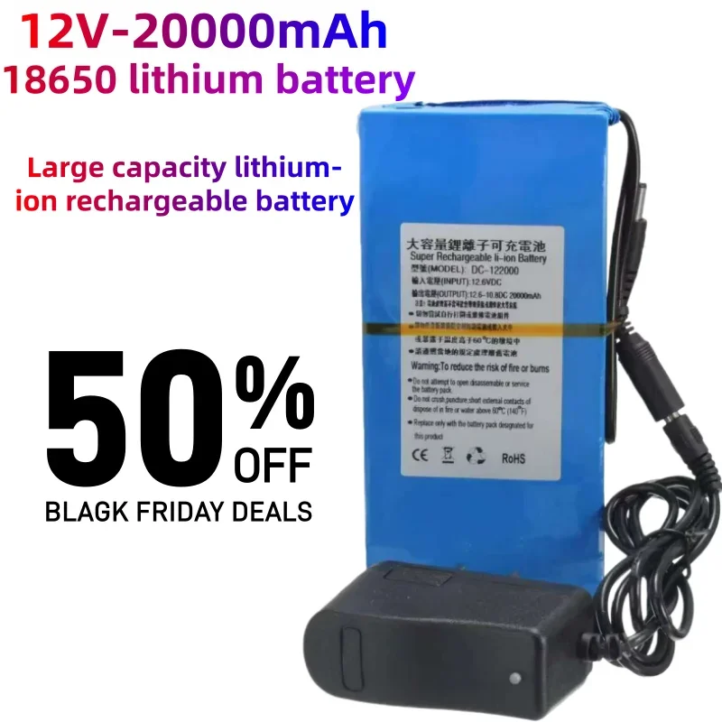 100% New DC 12v 3000-20000 mah lithium ion rechargeable battery, high capacity ac power , for 4 kinds of traffic D evelopment