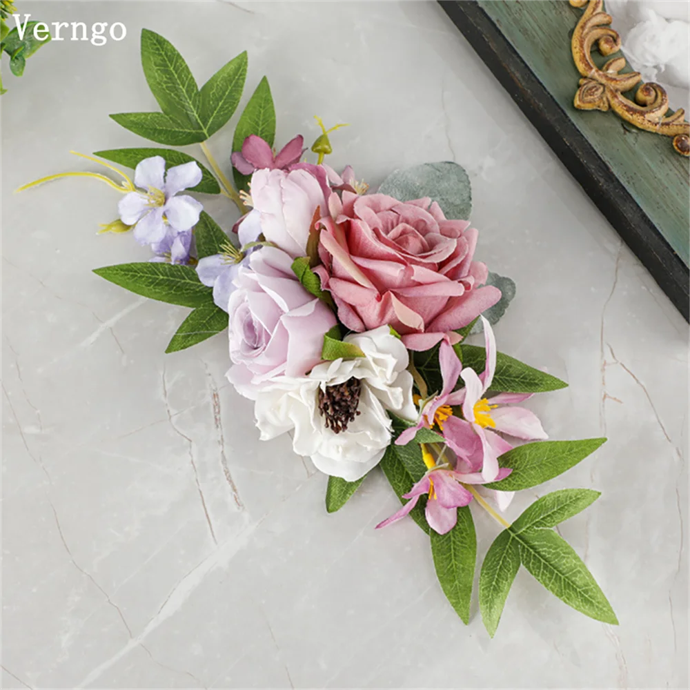 Verngo Simulation Senshi cake decoration flower wedding cake decoration Western-style new wedding Senshi cake table decoration