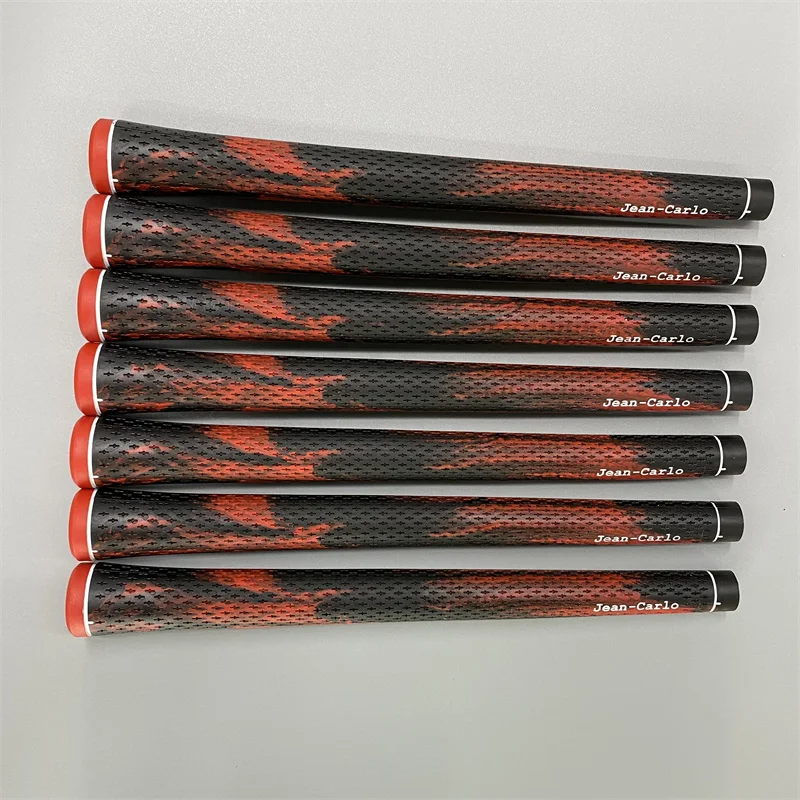 

2024 Jean Carlo Golf Grip TPE Material 60R Standard Irons/Woods Universal Golf Club Grip/Black With Red