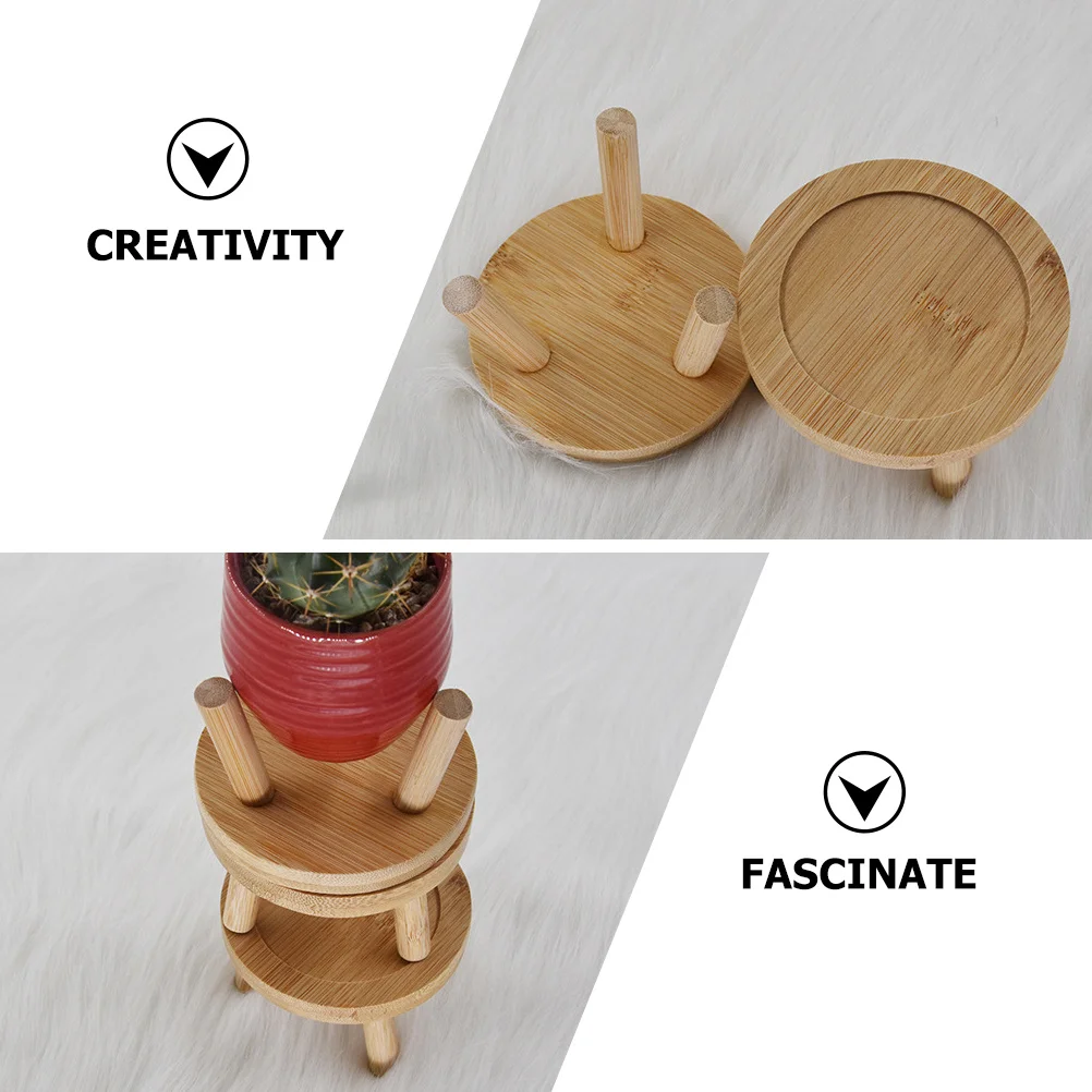 

2pcs Round Planter Saucer 15Cm For Indoor Outdoor Small Flower Pots Easy Clean Garden Decor Cactus Succulent Tray