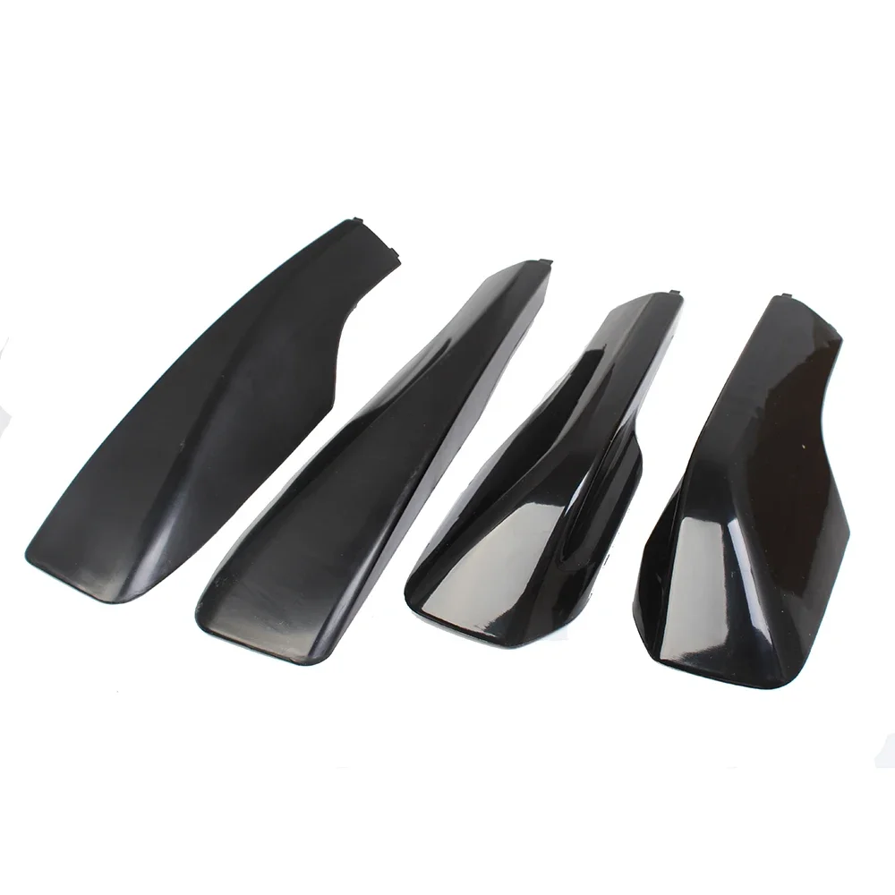 

Для TOYOTA RAV4 RAV4 XA20 2001 2001 2003 2004 2005 черные направляющие на крышу, торцевая крышка багажника, сменная крышка, 4 шт.